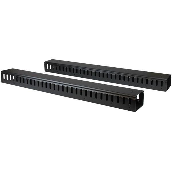 StarTech.com Gestor Organiser Vertical Cableado With Lengüetas - 0U - 1,8M
