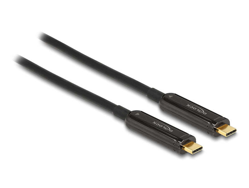 Delock 84090 Cable Vídeo Usb-c™ Óptico Activo 4K 60 HZ 5M