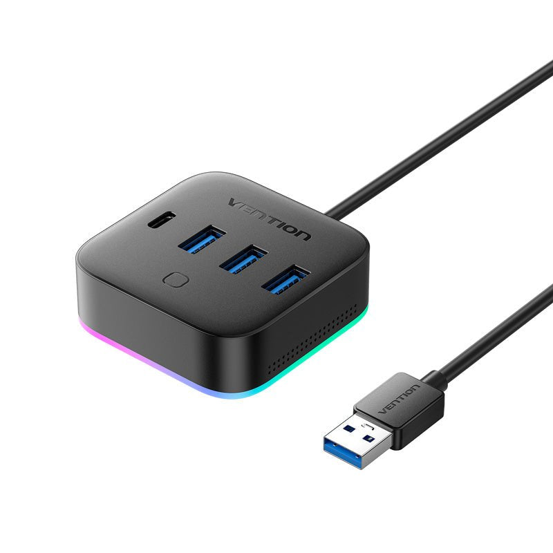 Vention Hub USB 3.0 Chzbc 3x USB 1x USB Type-c 1x USB Type-c Pd