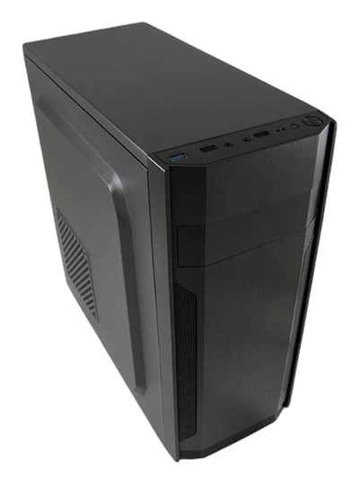 PC Case Lc-power 7036B, Midi Tower, PC, Metal Plastic Black Atx, microATX, Mini-itx, 14,5CM — image 1
