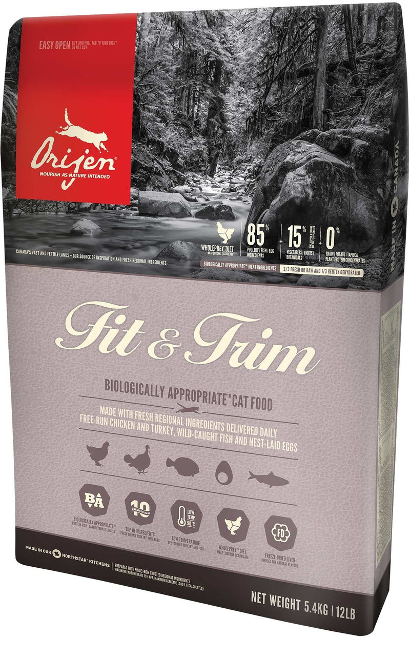 Orijen Fit & Trim Cat - Comida Seca Gatos - 1,8KG