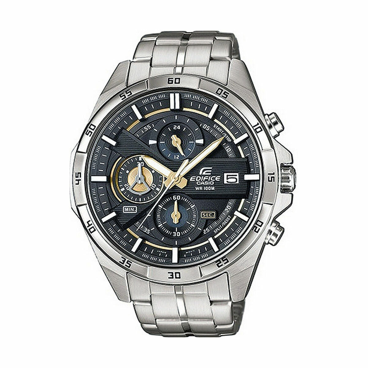 Casio Men's Watch Casio Efr-556D-1Avuef Black Silver