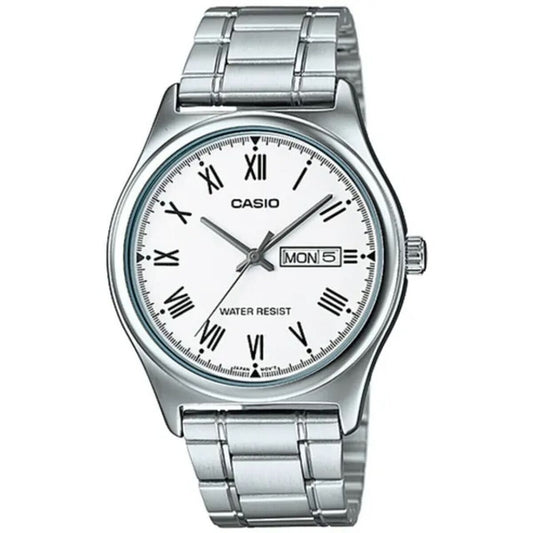 Casio Men's Watch Casio Easy Reader Silver (Ø 38 Mm)