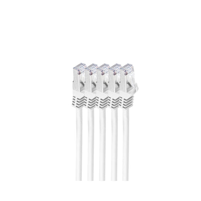 Shiverpeaks RJ45 Network Cable S FTP, CAT.7 VE5, 3M White — image 1
