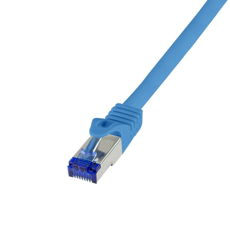 Logilink Network Cable Ultraflex, CAT.6A, S FTP, Blue 0,25M