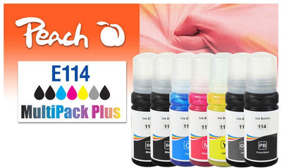 Peach Cartridge Epson Ciss 114 Mutlipack Plus Remanufactured — image 1