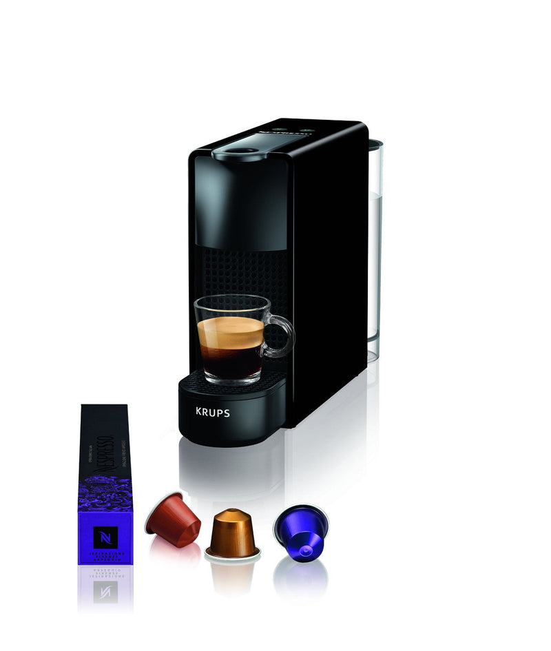 Krups Coffee Machine Nespresso Essenza Mini Black Capsulas 0.6ML