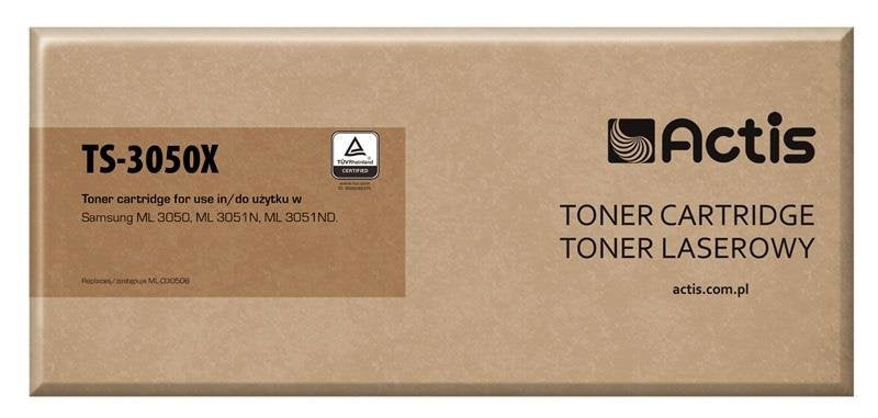 Actis Cartridge Toner TS-3050X (reemplazo Samsung ML-D3050B Standard 8000 Páginas Black