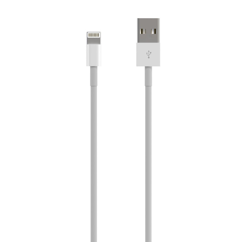 Aisens Cable Lightning a USB 2.0, Lightning/M-usb a Male - 0.5M - White