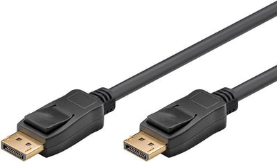 Goobay Cable Connection DisplayPort™ 1.4, 1 Tape Measure Connector DisplayPort™ Connector DisplayPort™, 8K a 6 — image 1