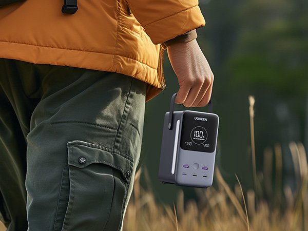 UGREEN 48000MAH 300W Fast Charging Power Bank Gray