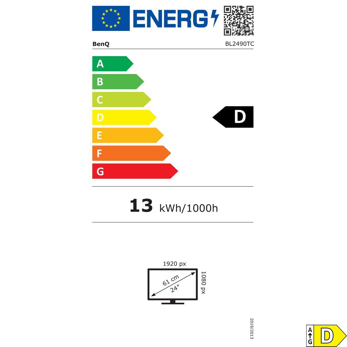 Benq Monitor Benq Bl2490Tc