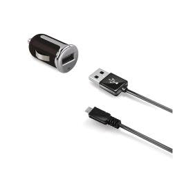 Celly Ccusbmicro Charger Dispositivo Mobile Phone Auto Black Silver