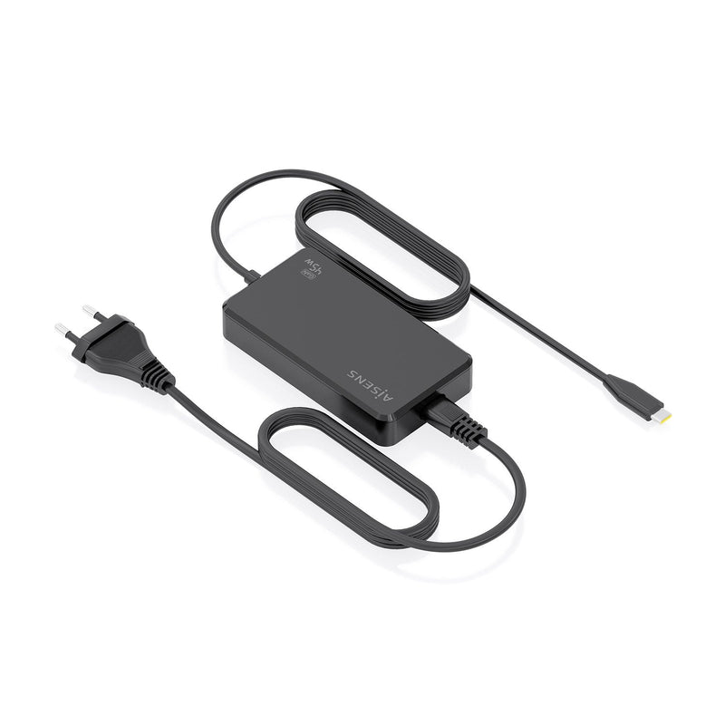 Aisens Charger Desktop GaN 45W PD 3.0 1x USB-C 1.8M, Black