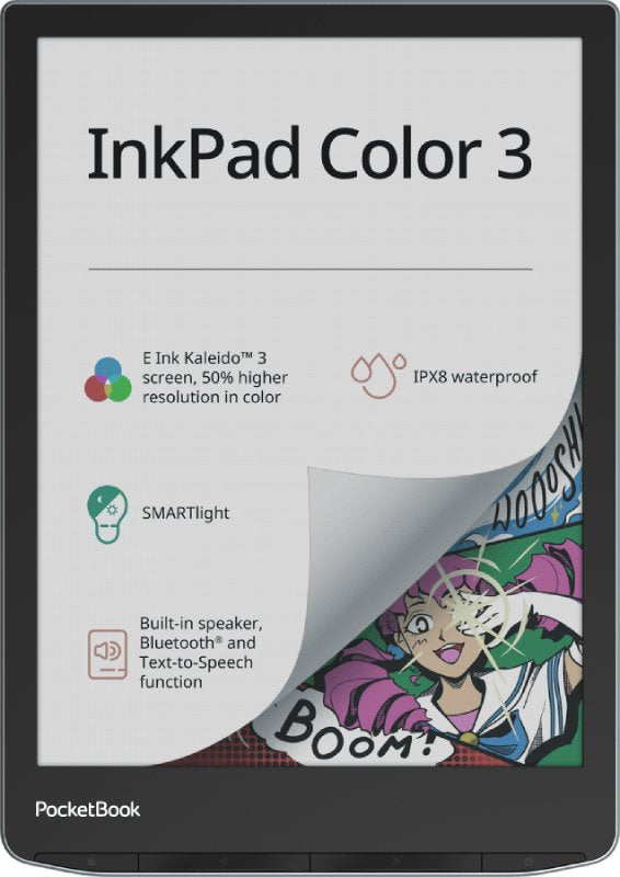 Pocketbook E-reader Ebook Inkpad Colour 3 7.8 32GB Colour Stormy Sea
