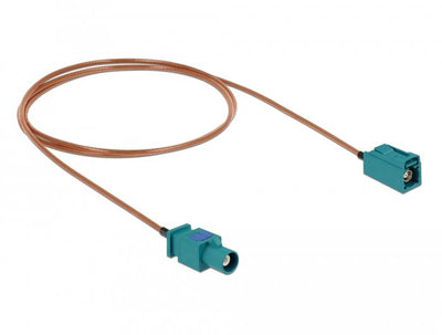 Delock Cable Antenna Fakra Z Male Fakra Z Female RG-316 0,5M — image 1
