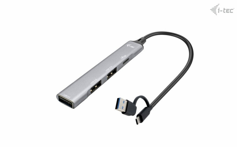 Hub I-tec USB-A USB-C Metal USB-C 3.1 + 3x USB 2.0