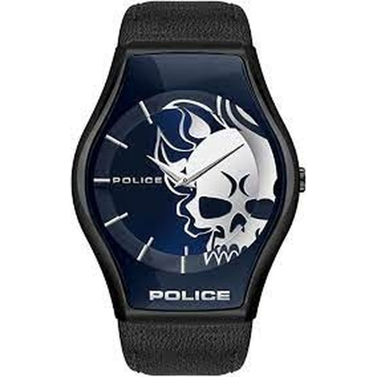 Police Men's Watch Police Sphere Black Blue (Ø 45 Mm)