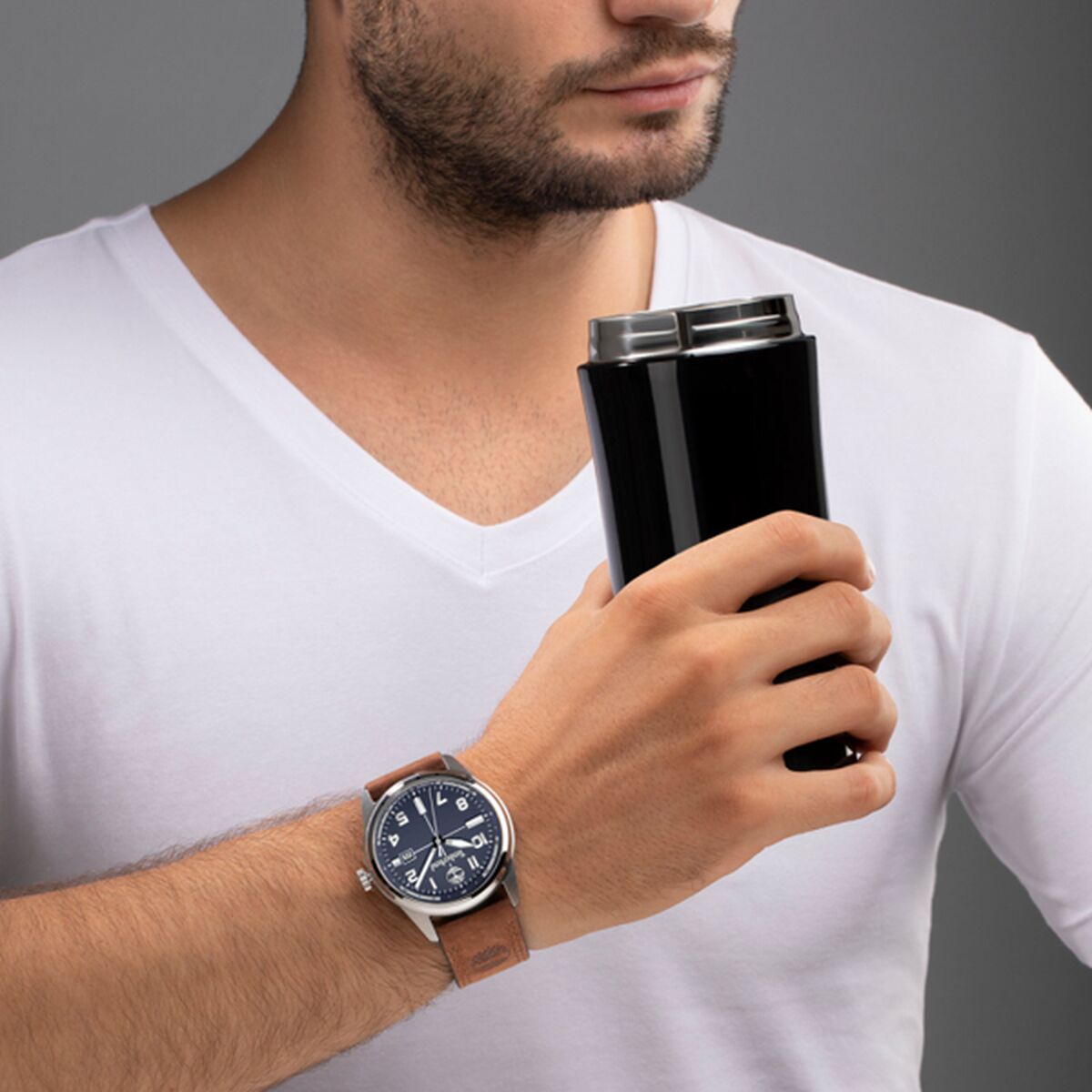 Timberland Men's Watch Timberland Tdwgb2230702 (Ø 34 Mm)