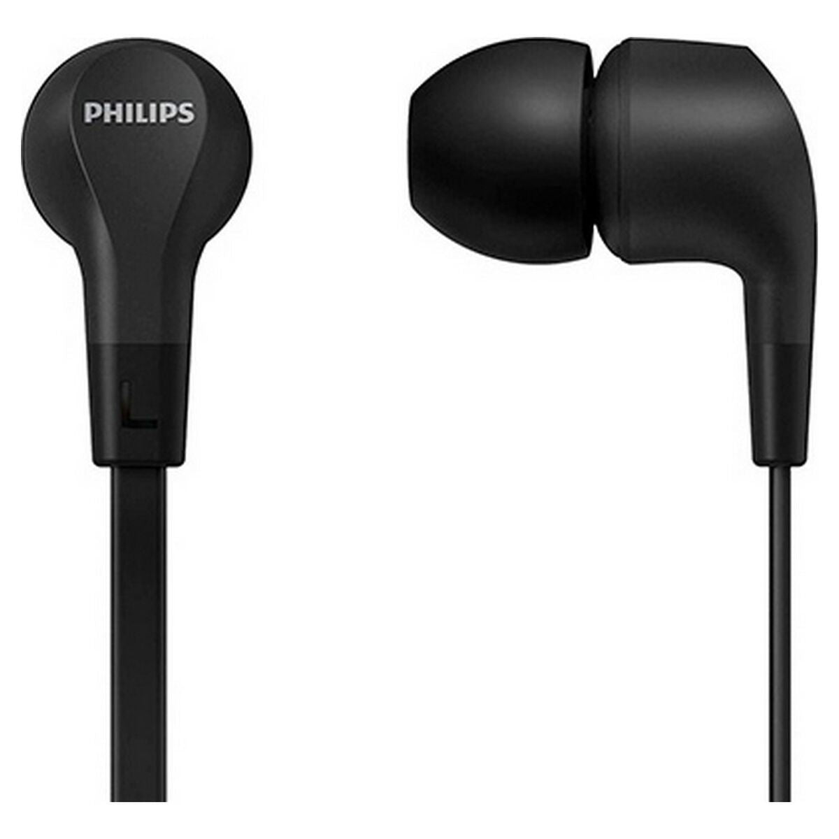 Philips Headphones Philips Tae1105Bk/00 Black Silicone
