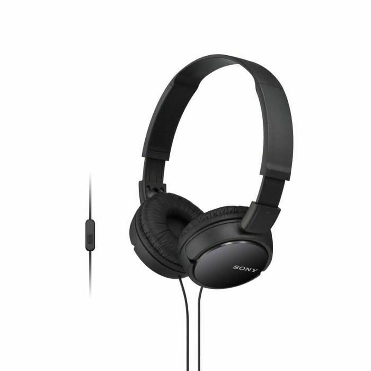 Sony Headphones With Microphone Sony Mdr-Zx110Ap Black