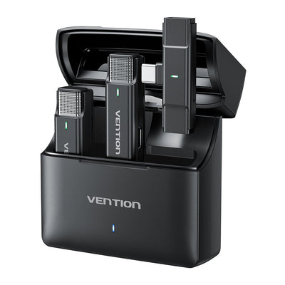 Vention Microphone Wireless With Clip NCAB0 USB Type-c Includes Receptor 2 Units — image 1