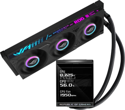 ASUS Refrigeración Liquida CPU Rog Mrix Lc Iv 360 ARGB LCD Black — image 1