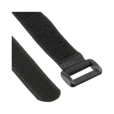 Inline Cable Strips Hook And Bucle 20X100MM 10 Units Black — image 1