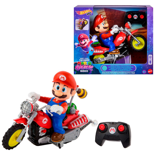Moto Teledirigida Super Mario Galaxy Movie Super Mario Bros Hot Wheels — image 1