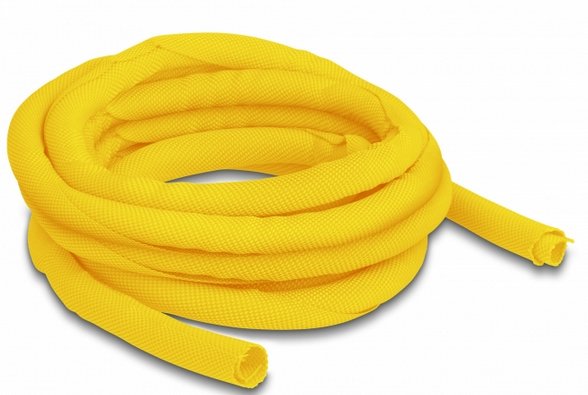 Delock Hose Fabric With Closure Automatic . Resimente Calor. 5MX10MM Yellow