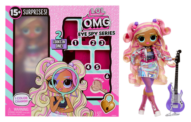 Lalka L. Or.l. Surprise Omg Eye Spy, Rockstar