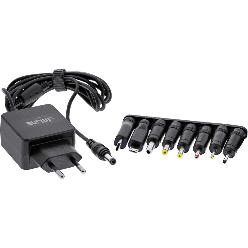 Inline Charger Universal 5V / 15W, With 8 Plugs Intercambiables, Micro-usb, USB-C