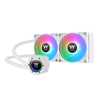 Thermaltake TH240 V2 ARGB Sync All-in-one Liquid Cooler Snow Edition, White — image 1