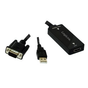 Logilink CV0060 Convertidor VGA With Audio a HDMI Cumple With High Speed
