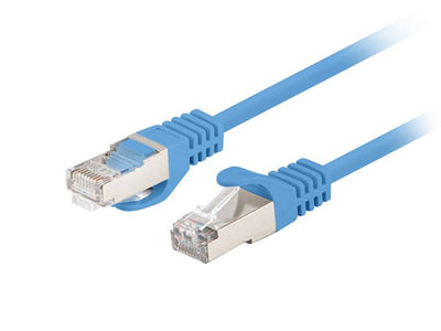 Lanberg Network Cable CAT.6 FTP 1M Blue 10-PACK — image 1
