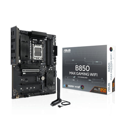 ASUS Motherboard B850 Max. Gaming Wi-Fi AMD B850 AM5 DDR5 ATX Wi-Fi 6E RGB PCIE 5.0 — image 1