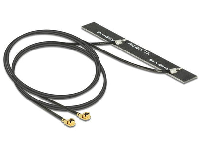 Delock WLAN 802.11 AC/a/H/B/G/N Double Antenna 2 X Mhf Male — image 1