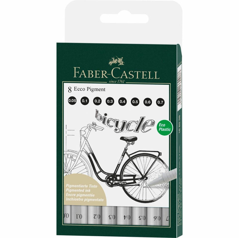 Faber-castell Tfs Ecco Pigment 0.05/1/2/3/4/5/6/7