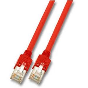 Efb RJ45 Network Cable CAT.5E Sf UTP Lszh Draka UC300 TM11 Crossed Red 3M