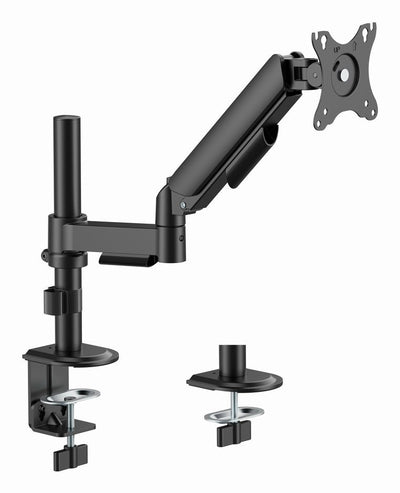 Gembird MA-DA1P-02 Arm Assembly Screen Desk Adjustable 17-32, Black — image 1