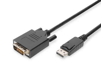 Digitus Cable Adapter DisplayPort a DVI (24 + 1) Male/Male 1M — image 1