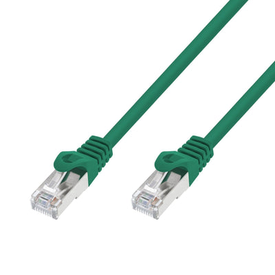 Extralink LAN Patchcord CAT.7 S/FTP 20M 10G Shielded Foiled Twisted Pair Bare Copper Green — image 1