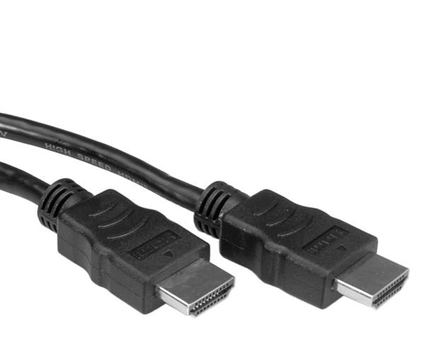 Value HDMI High Speed Cable With Ethernet Black 15M