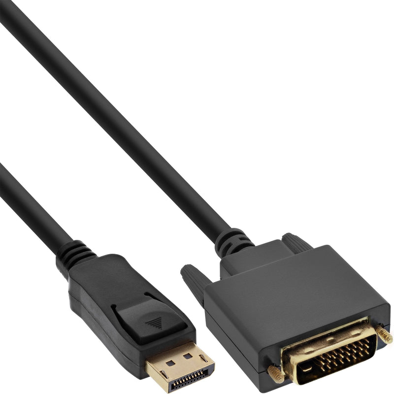 Inline Cable DisplayPort a DVI Black 0,3M
