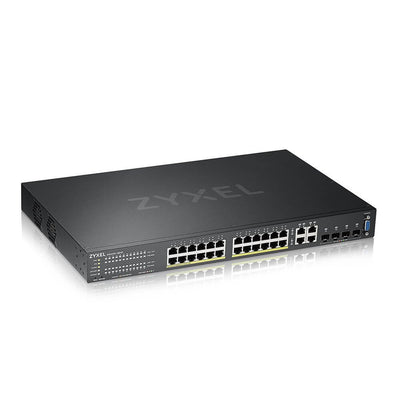 Zyxel Switch GS2220-28HP 24PORT+4XSFP/RJ45 Gigabit L2 375W — image 1