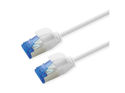 Roline Network Cable CAT.6A (class Ea) S FTP (pimf), Lsoh, PoE, White 0,3M — image 1