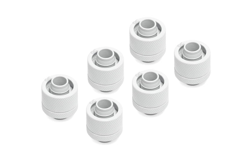 Alphacool Eiszapfen 16/10MM Boquilla Rosca G1/4 - Sixpack White Connection White Mangueras Blandas (pvc, Silic