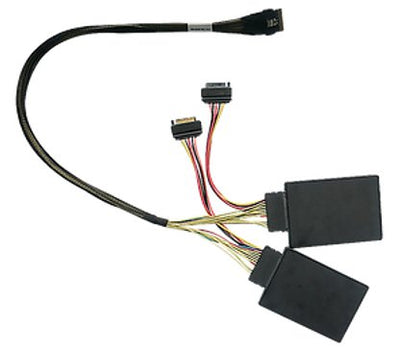 Highpoint SFF-8654 U.2-SFF-8639-NVMe Cable TS8I-8639-060 60CM TS8I-8639-060 — image 1