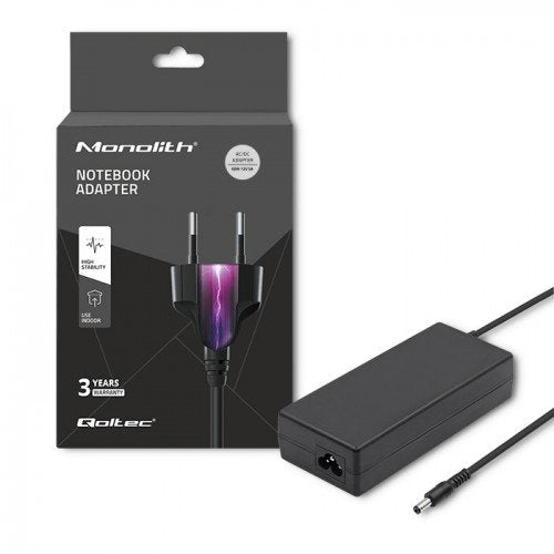 Qoltec Charger 60W 12V, 5A, 5.52.1