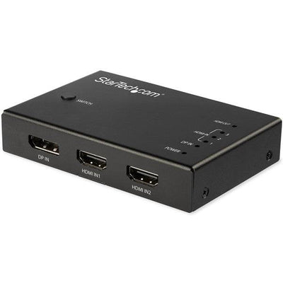 4 Port HDMI Video Switch Accs 3x HDMI 1x DisplayPort 4K 60HZ In — image 1